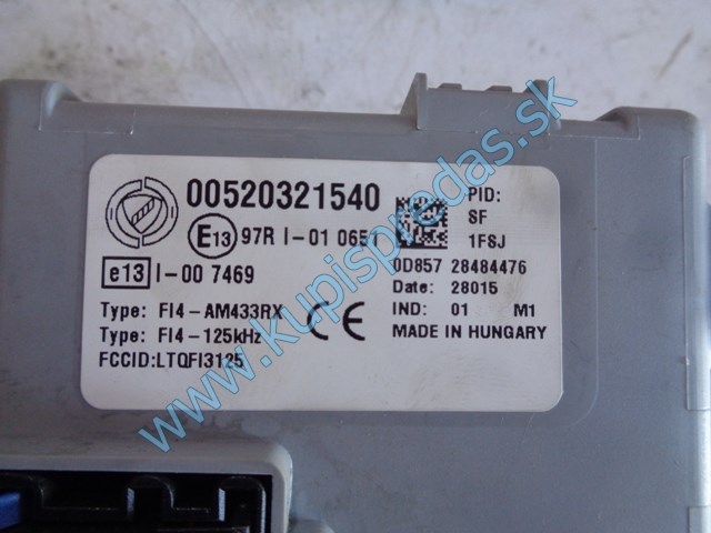 modul bsi na fiat doblo II 1,6jtd, 00520321540